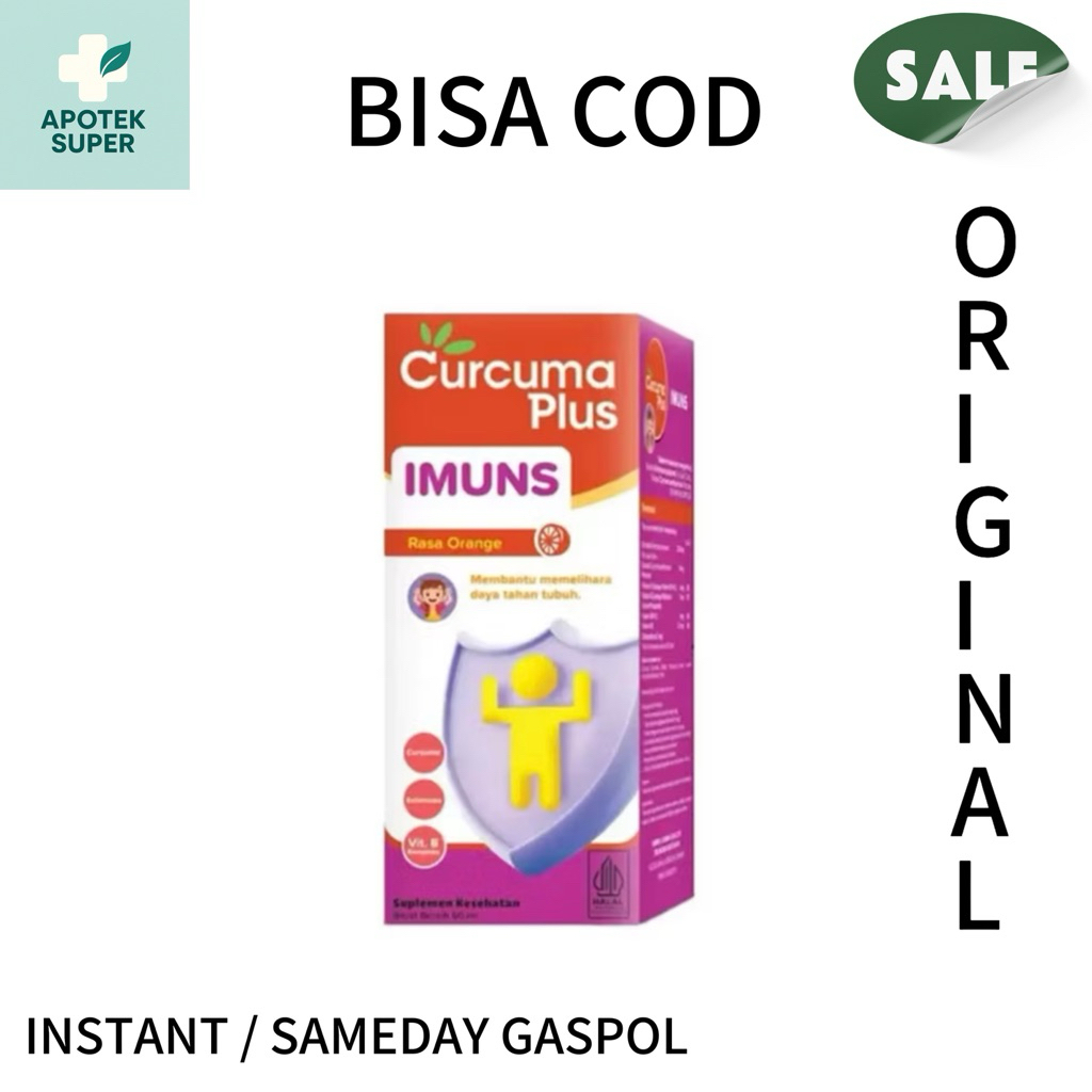 Curcuma Plus Imuns 60ML Suplemen Kesehatan