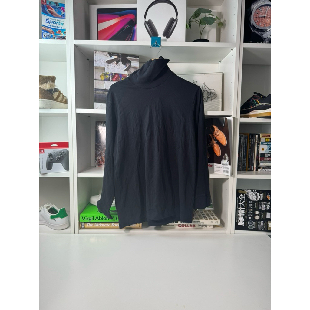 kaos turtle neck heatech uniqlo
