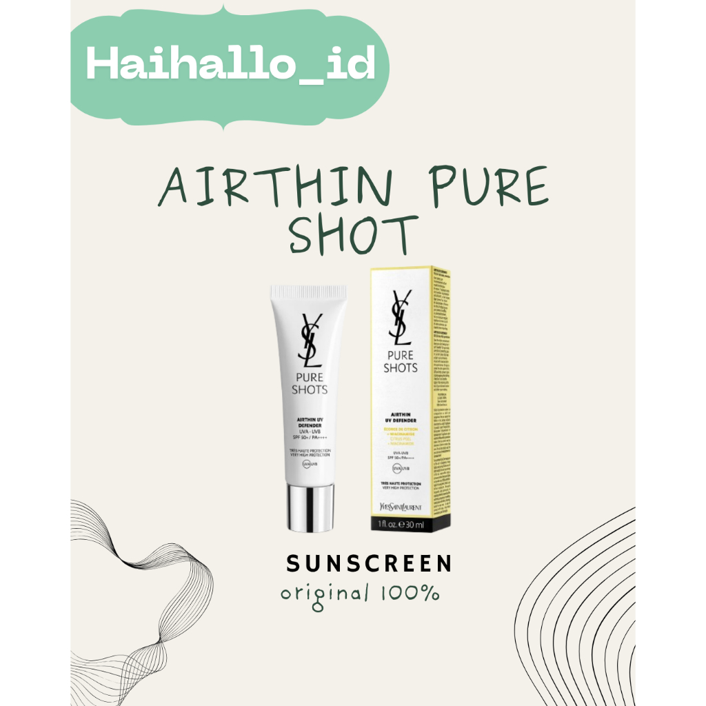 SUNSCREEN AIRTHIN DEFENDER SHOT 30ML  ORIGINAL