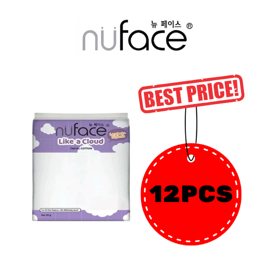 NUFACE PAKET HEMAT 12PCS KAPAS 35GR