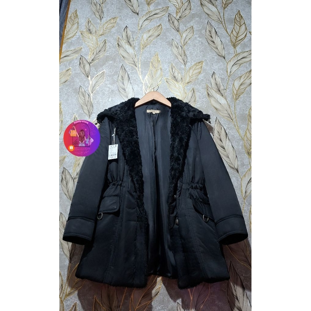 Outer Kerah Bulu  Black