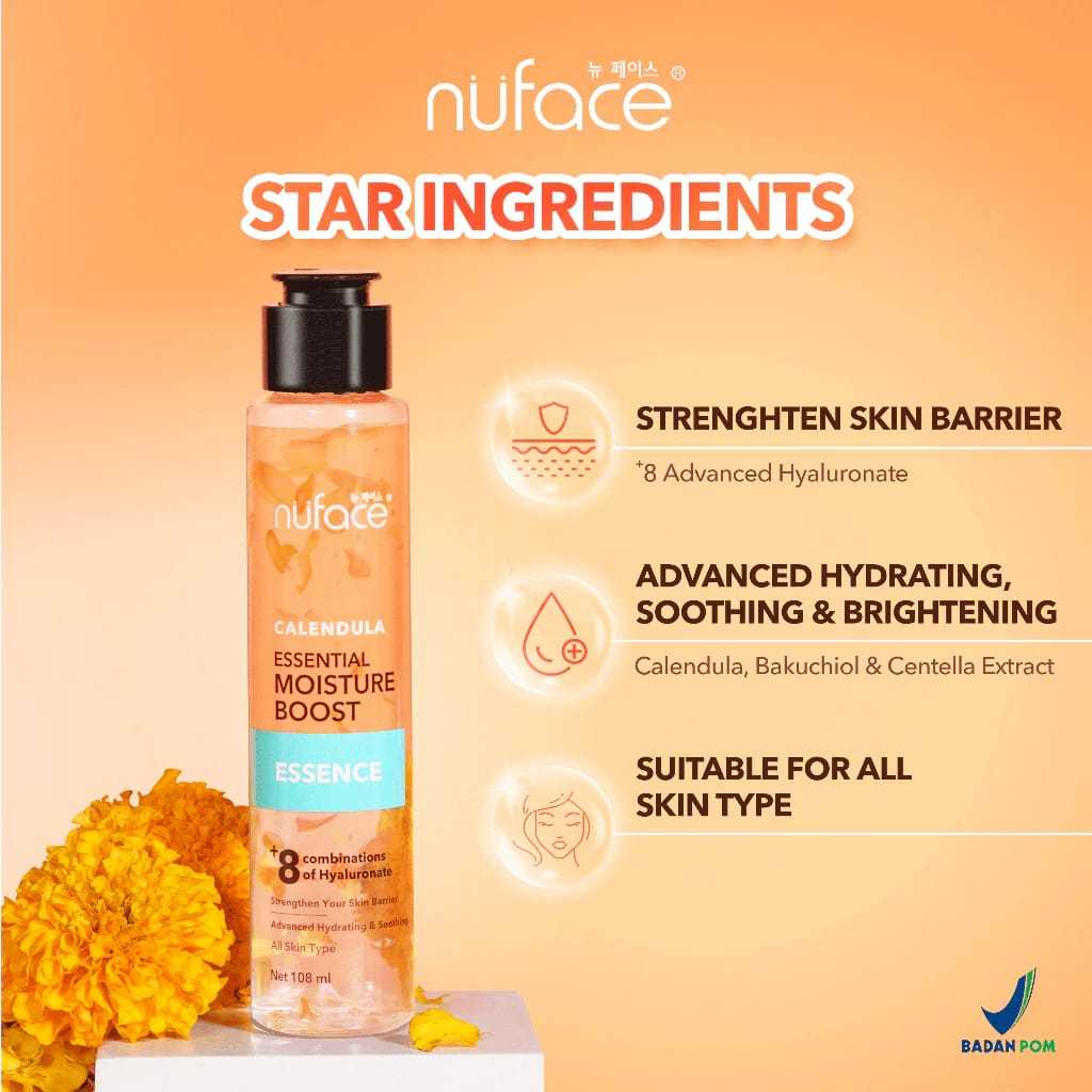 READY NU FACE CALENDULA ESSENTIAL MOISTURE BOOST ESSENCE