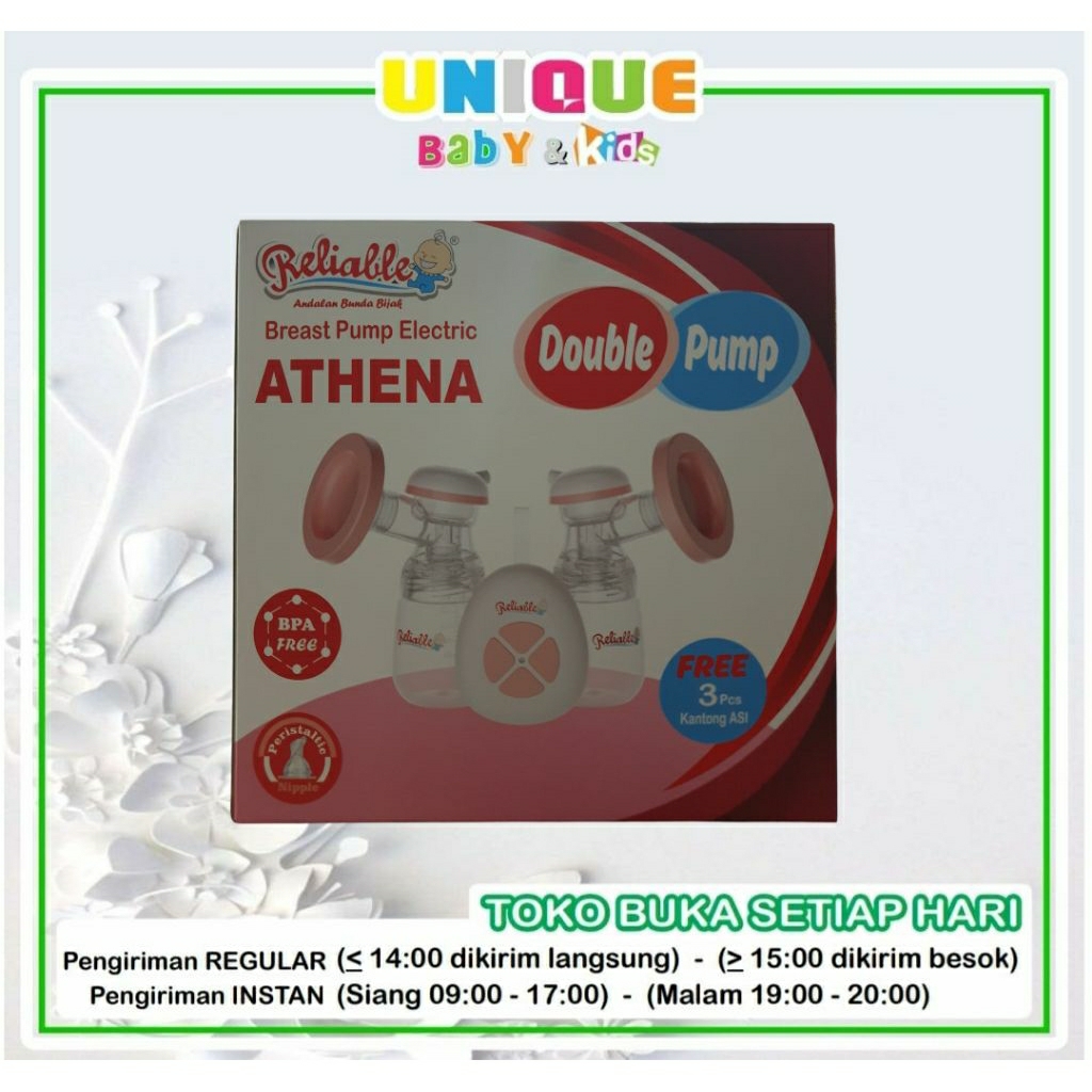 Reliable Breast Pump Elektric Athena  Double Pump