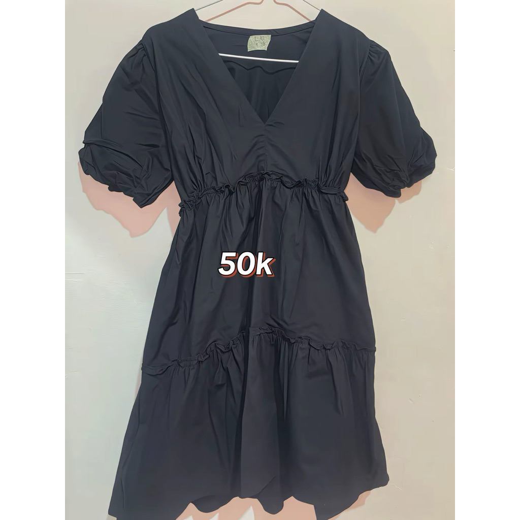 preloved dress hitam