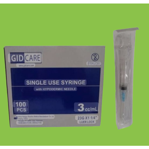 spuit3cc gidcare per box