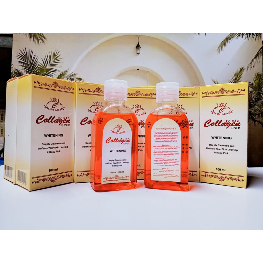 Toner Collgn Whitening Vit C&E