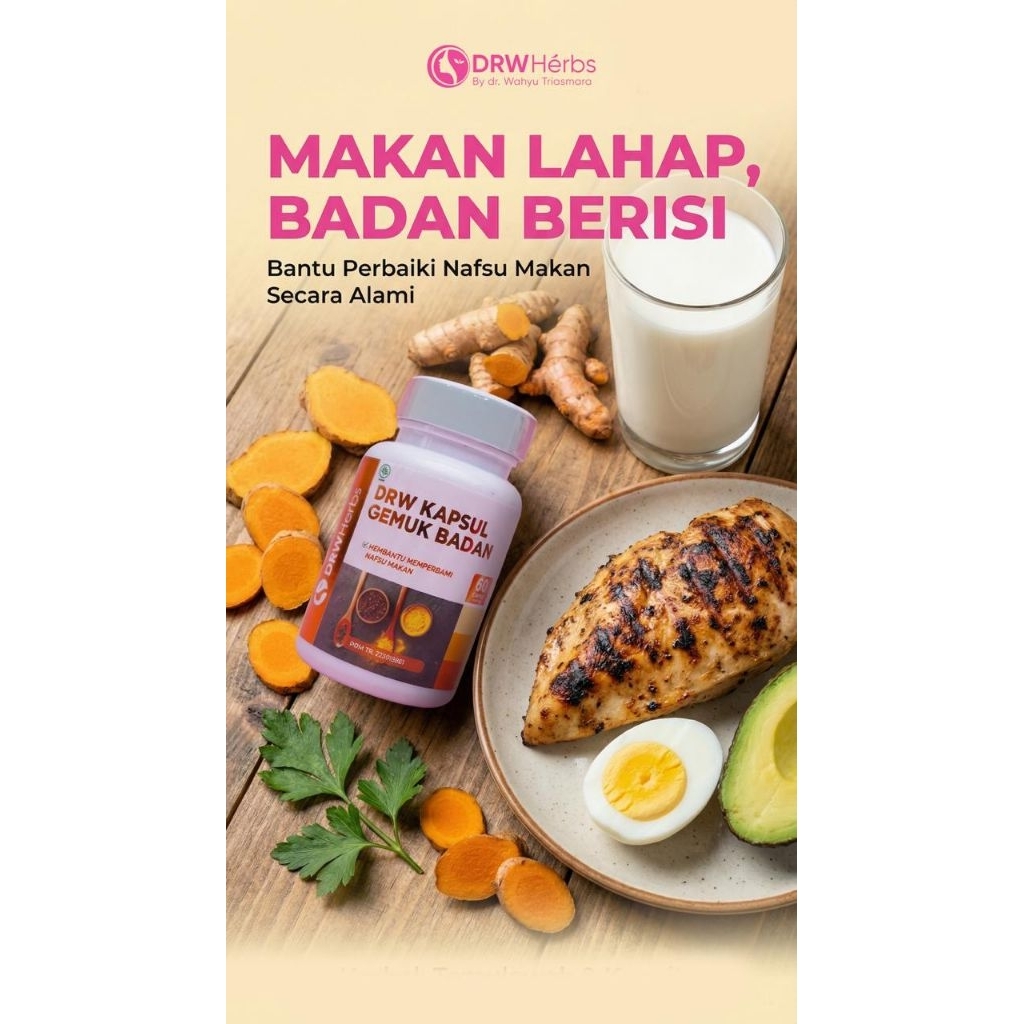 DrW Herbs Slimming Capsule 60 Kapsul