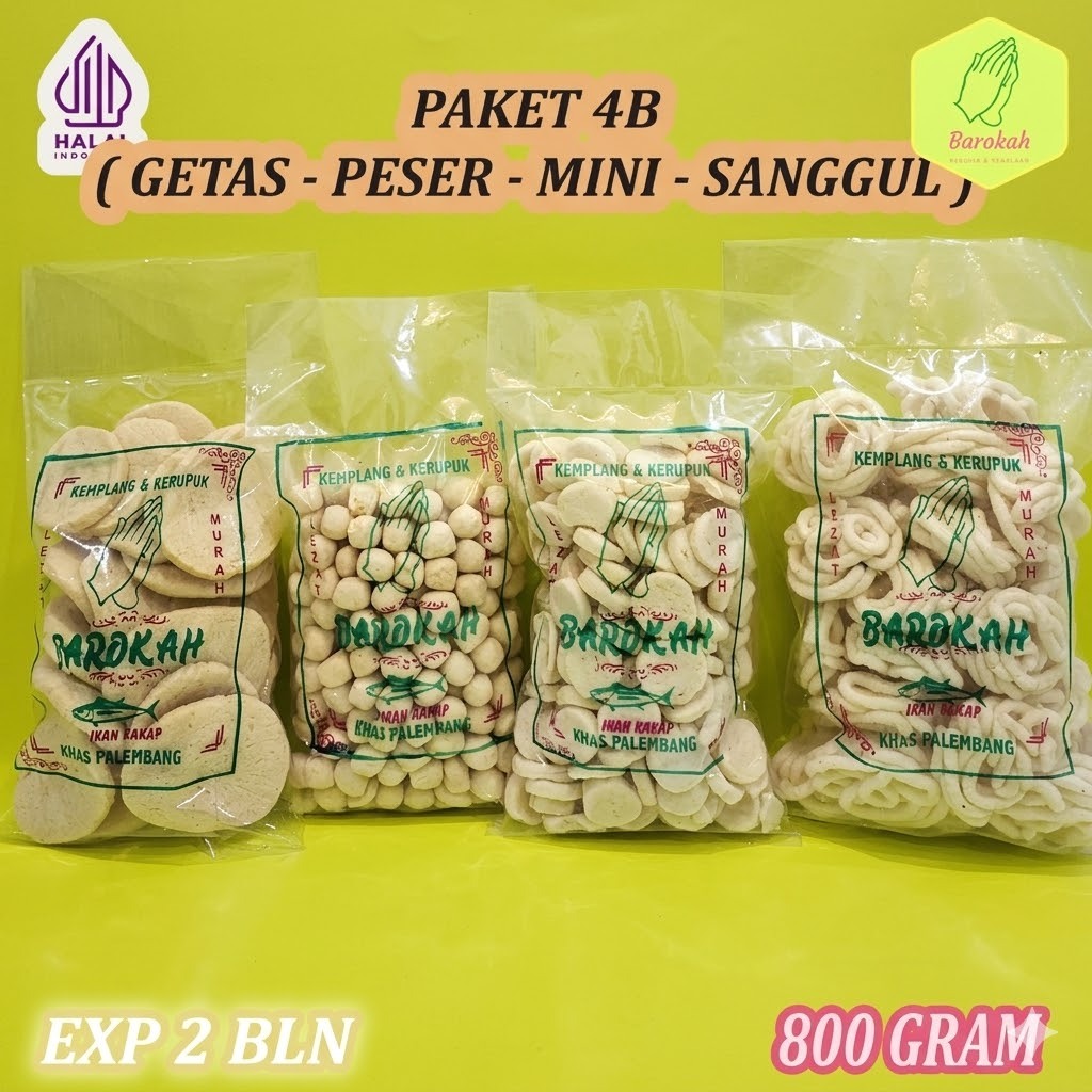 PAKET 4 B (SANGGUL,PESER,GETAS,MINI)
