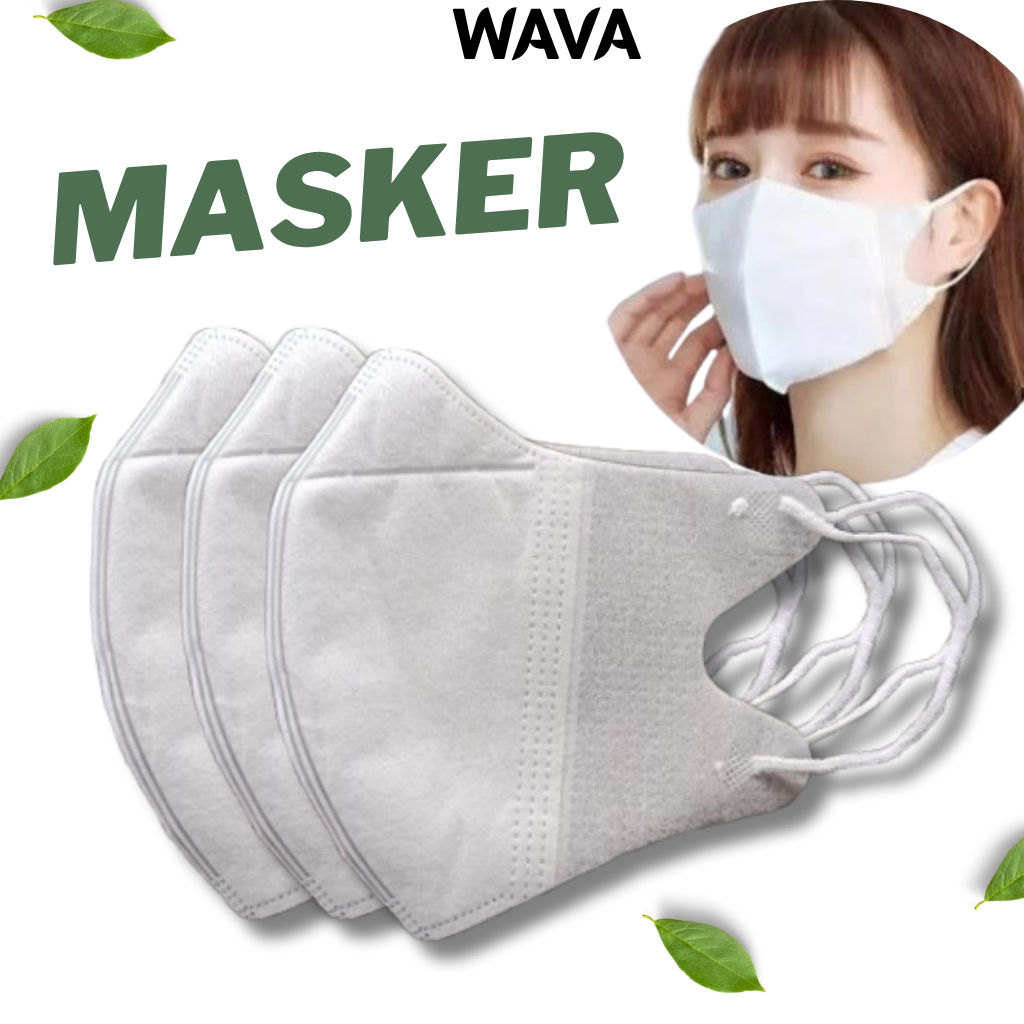 Masker Duckbill Facemask Putih