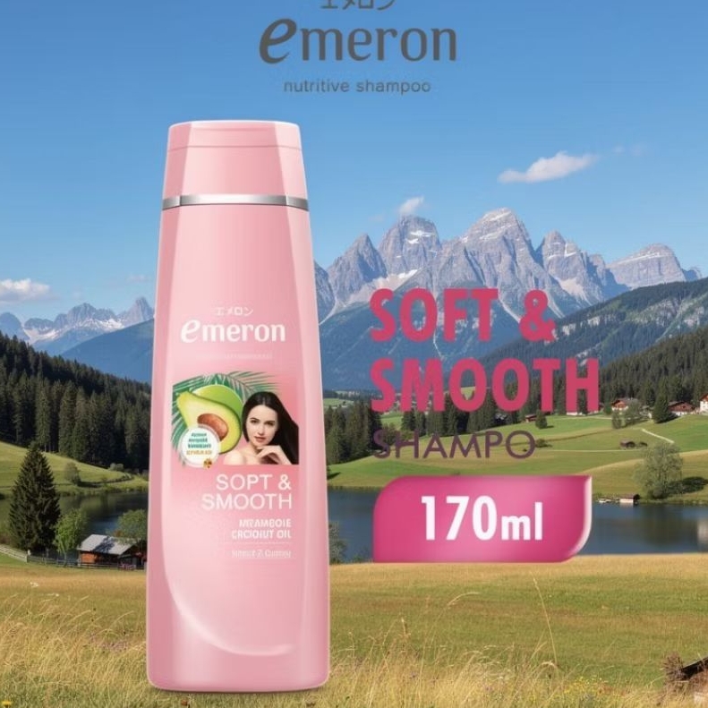EMERON SHAMPOO SOFT & SMOOTH BOTOL 170 ML