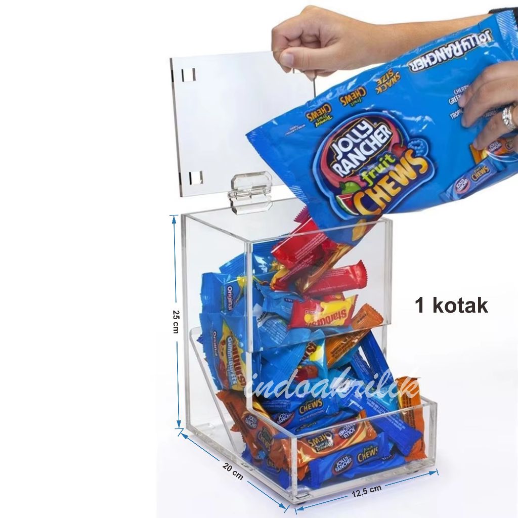 Tempat permen akrilik model B