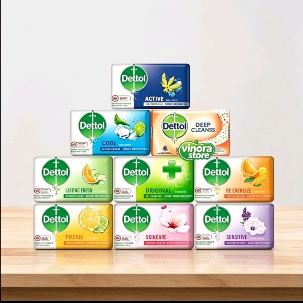Sabun batang dettol 60gr RANDOM