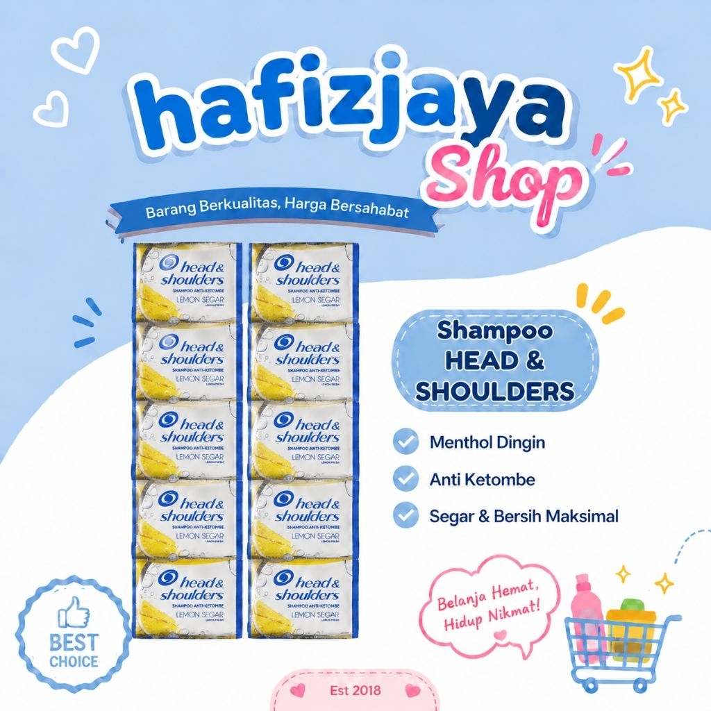 head & shoulders Lemon segar