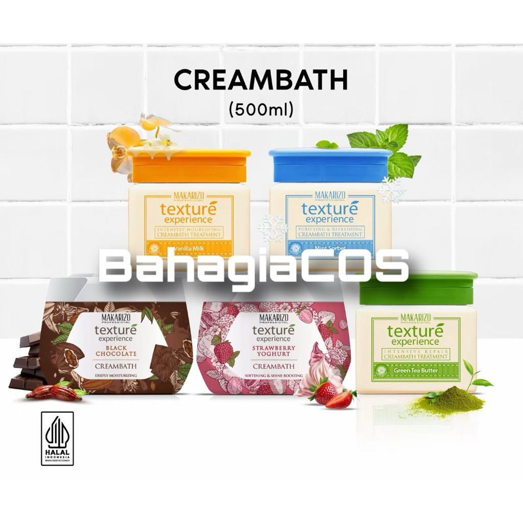 Makarizo Texture Experience Creambath 500gr