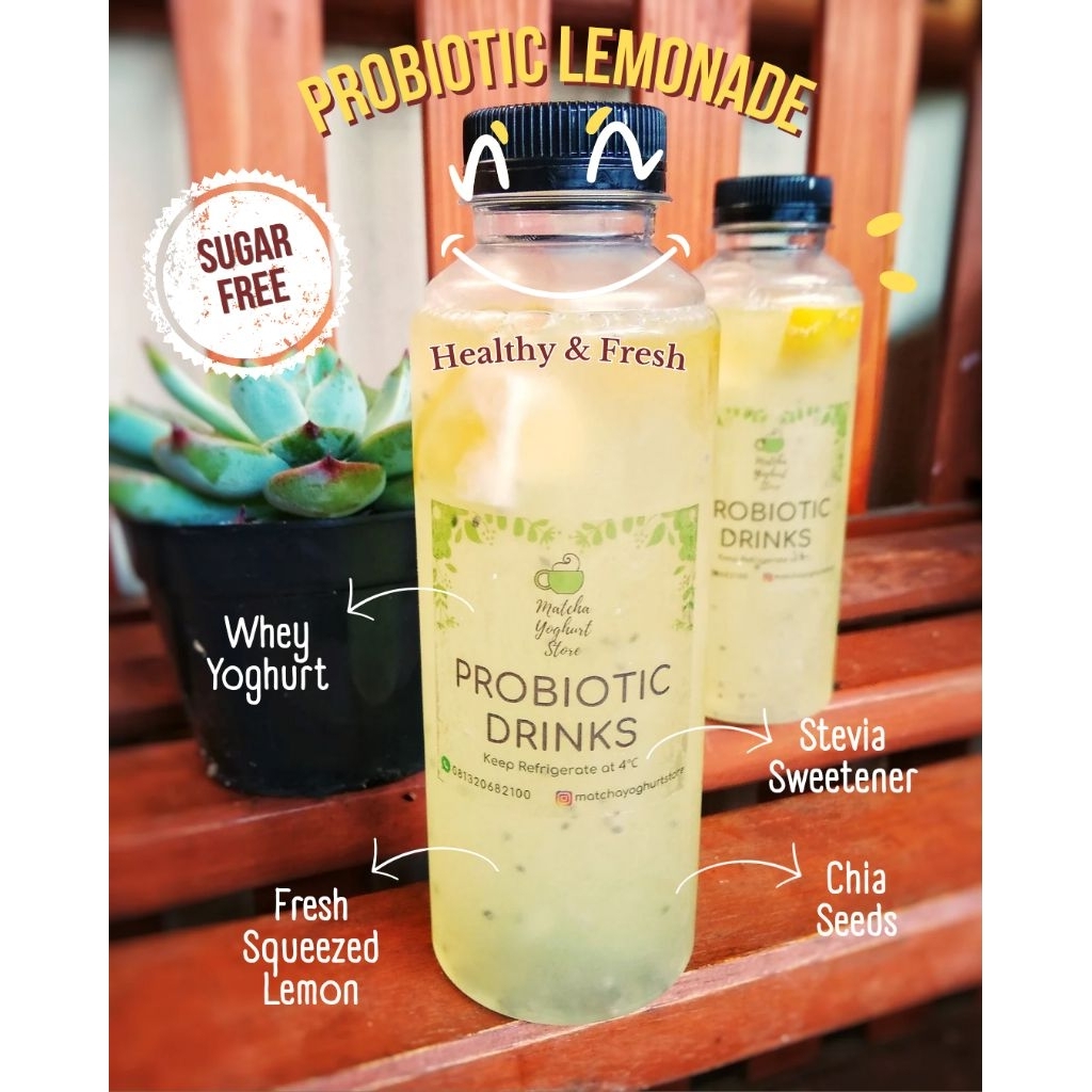 Probiotic Drinks Lemonade