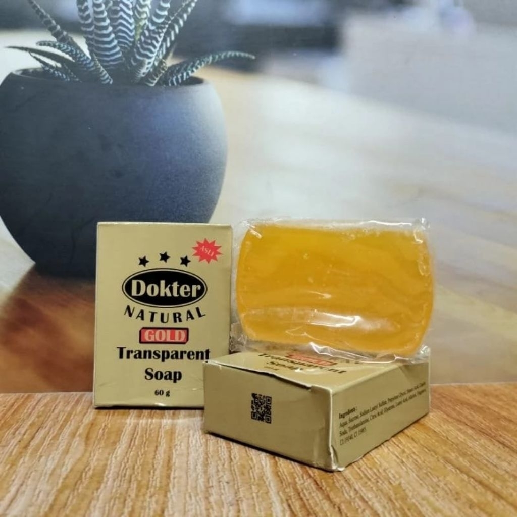 3PCS SABUN DR GOLD TRANSPARAN