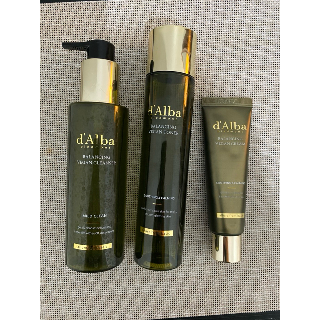 d’alba for sensitive skin set