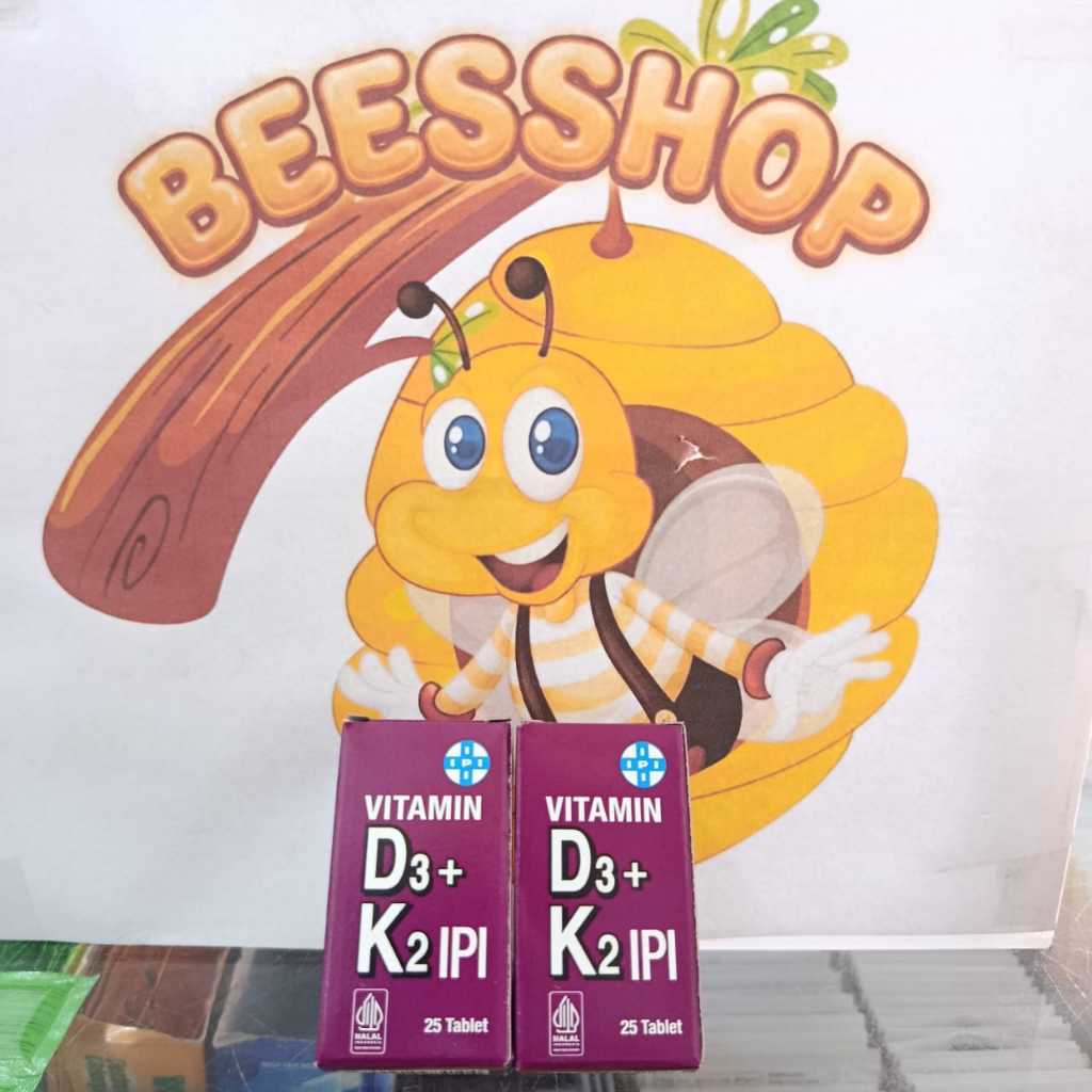 IPI VITAMIN D3 +K2 25 TAB