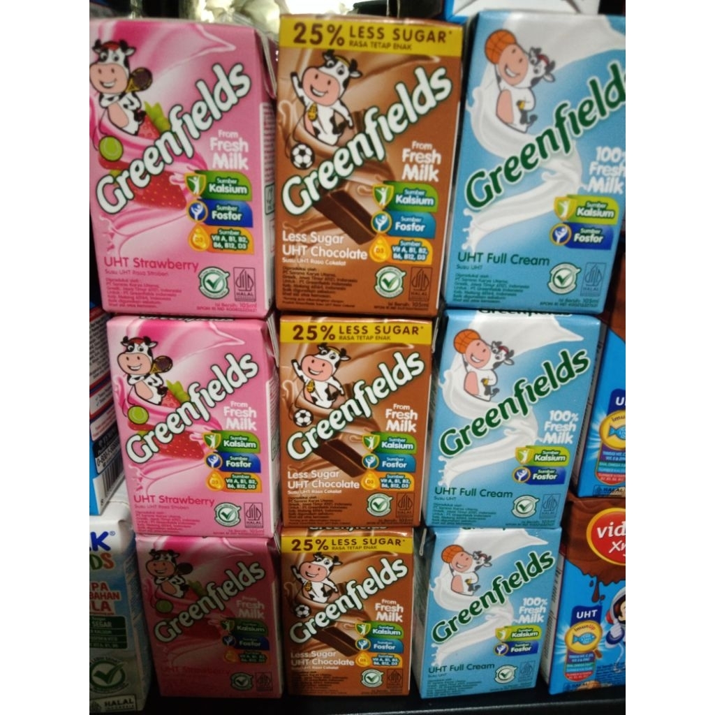 GREENFIELDS UHT 105 ML