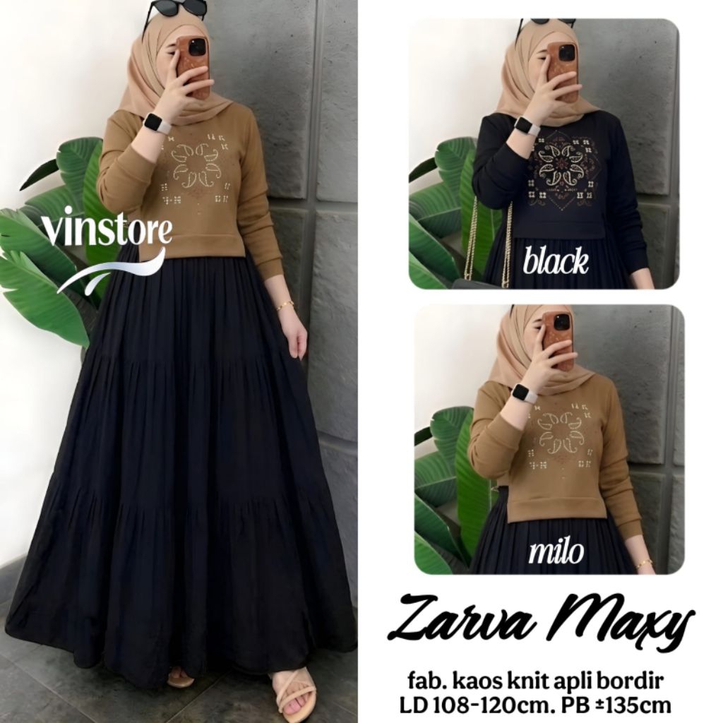 BAJU ZARVA MAXY BY VINSTORE