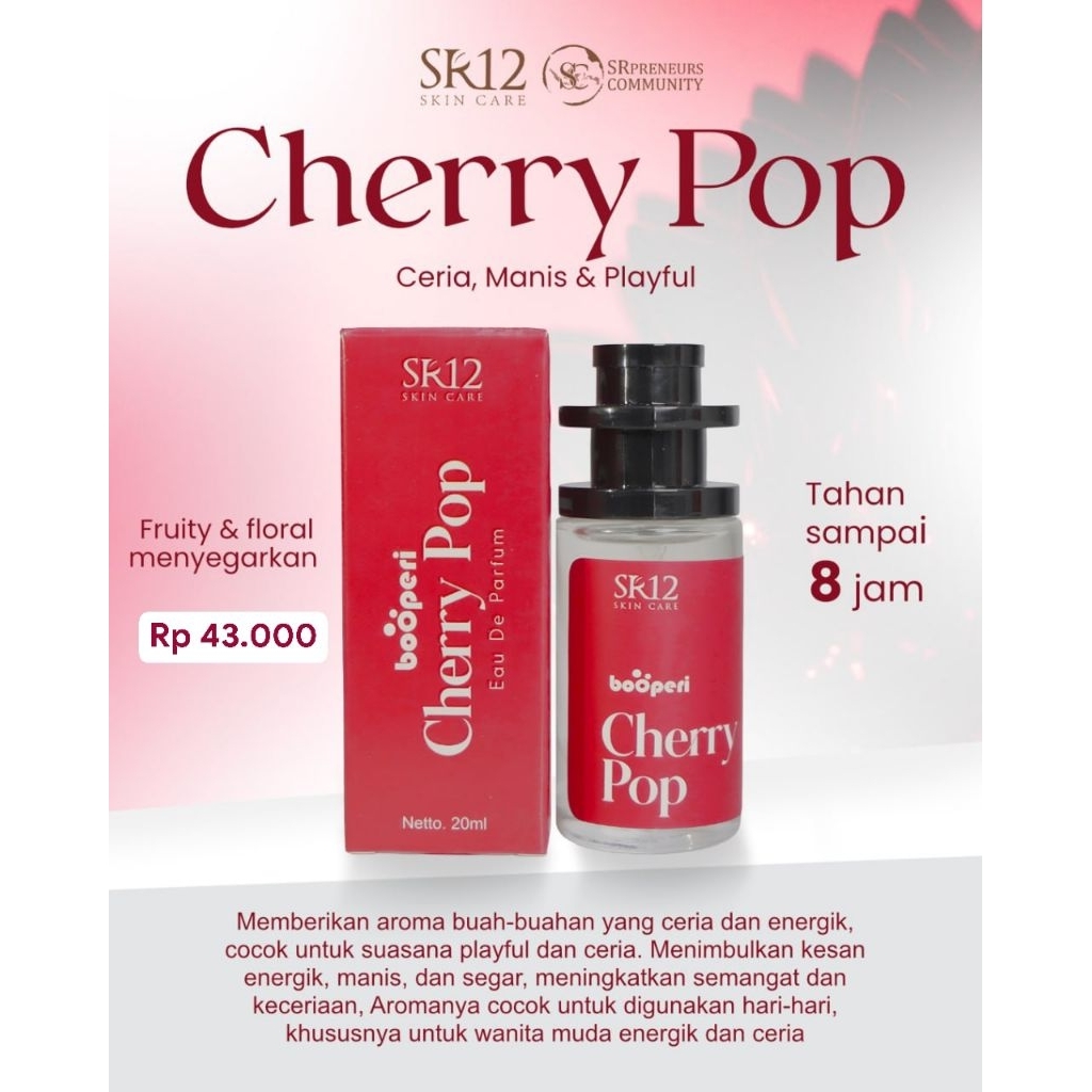 Booperi Parfum Cherry Pop SR12.