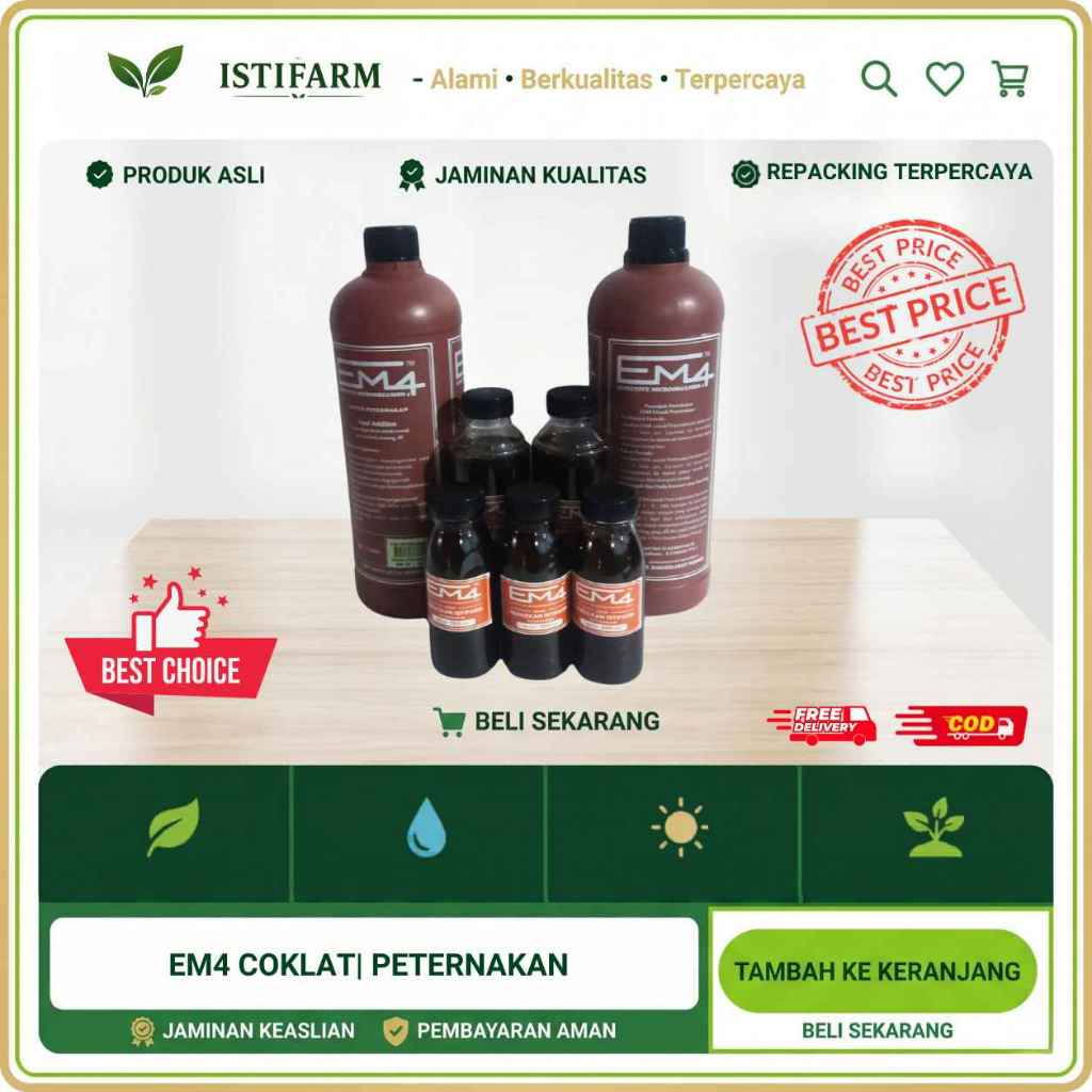 EM4 PETERNAKAN - EM4 COKLAT