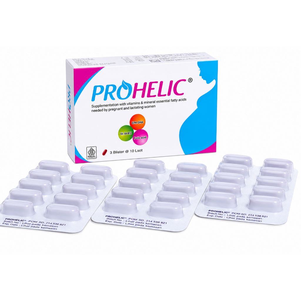 Prohelic Strip Isi 10 kapsul