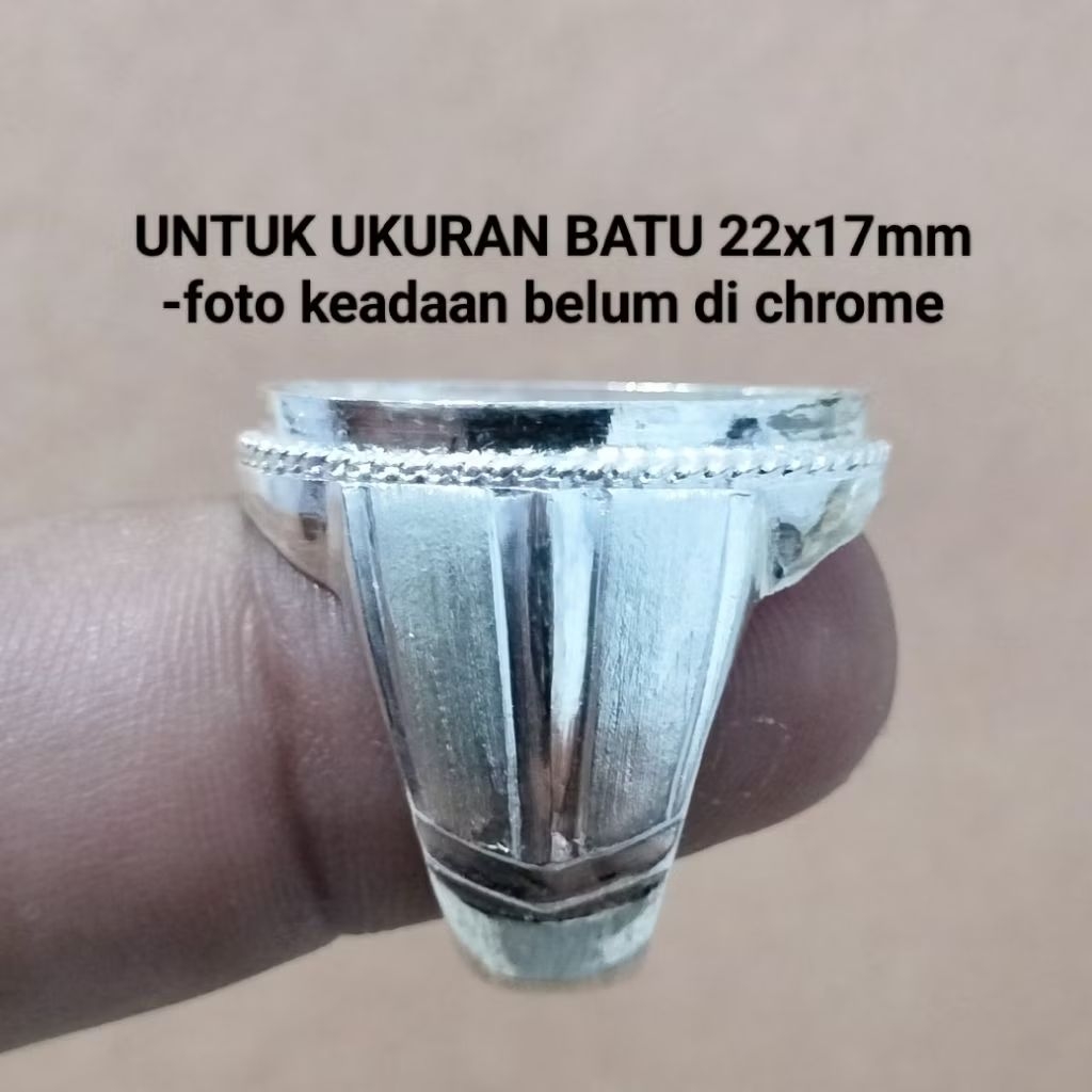 RING ALSUP TERBARU MODEL PERAK POLOS