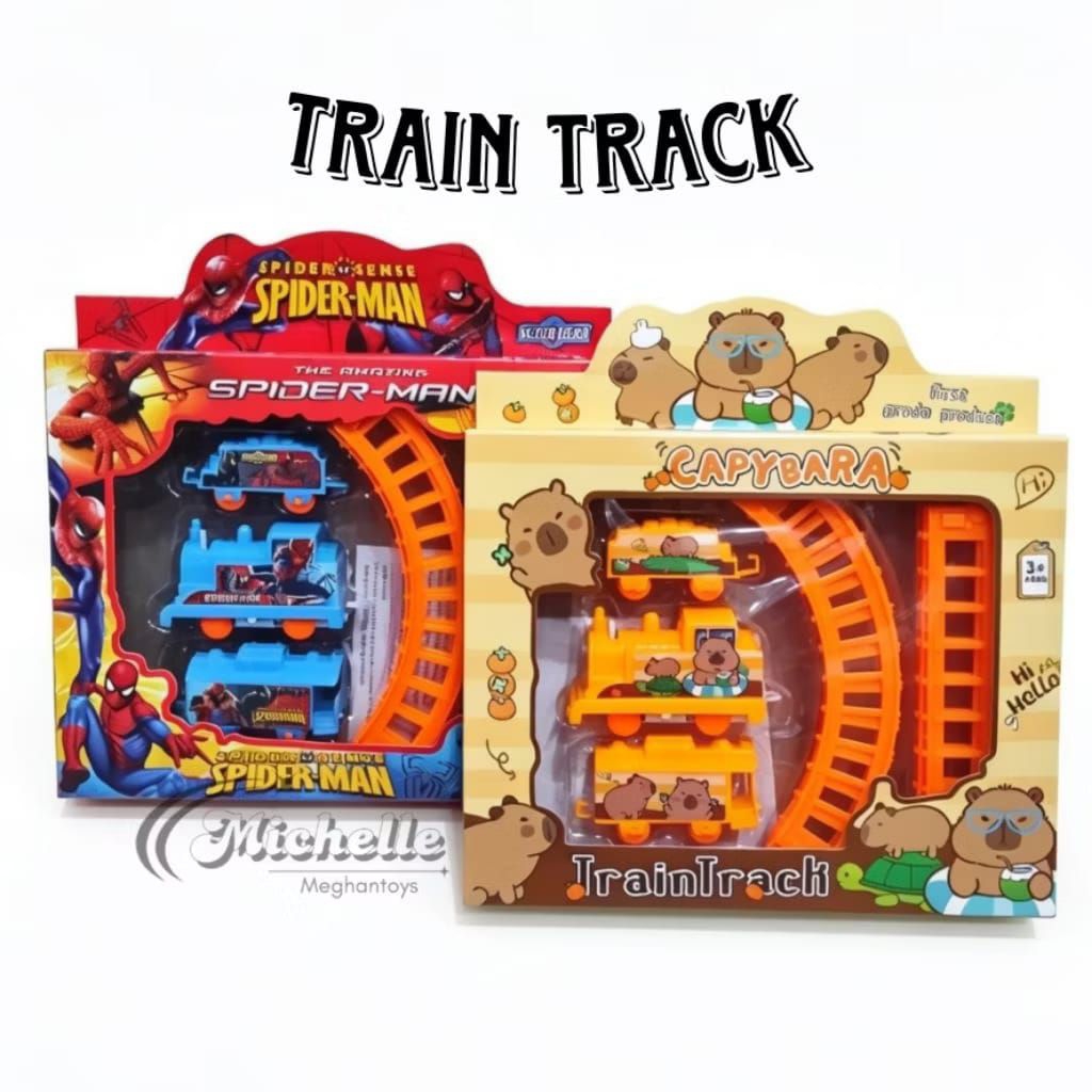 MAINAN ANAK REL KERETA API KARAKTER KERETA API Train Track