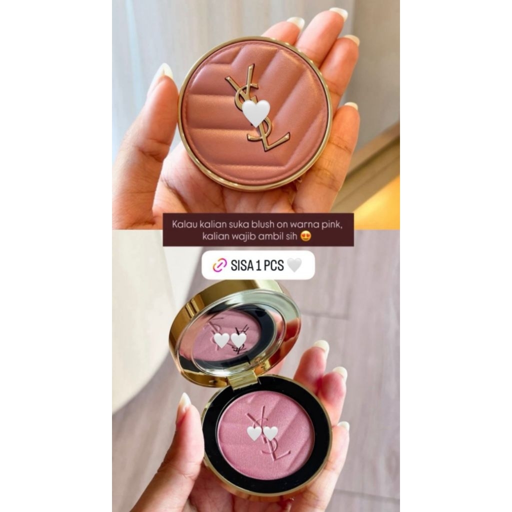 PINK BLUSH ON FULL SIZE