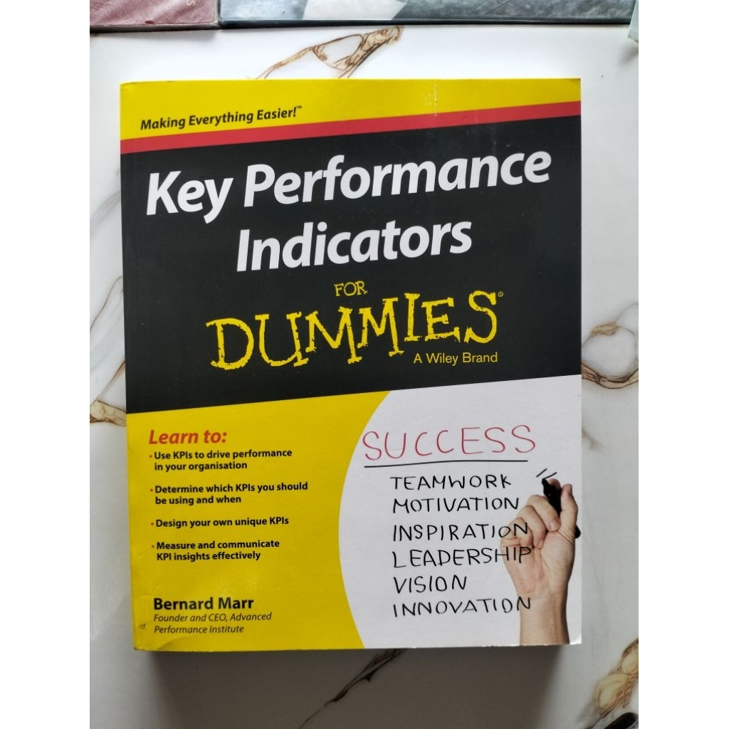 BUKU KEY Performance Indicators FOR DUMMIES
