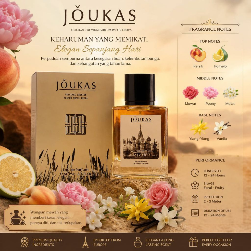 PARFUM JOUKAS ~ CIKAVI 50ML