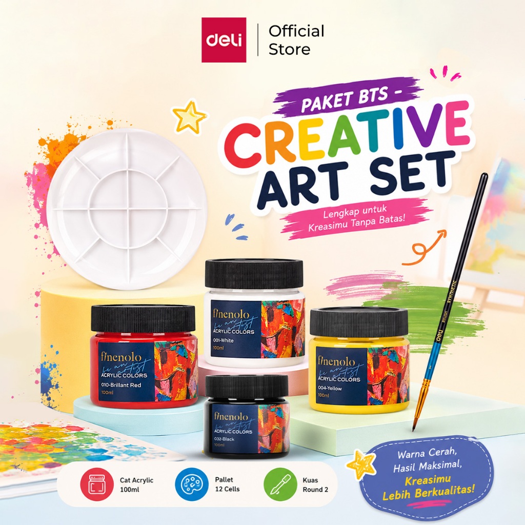 PAKET BTS - CREATIVE ART SET