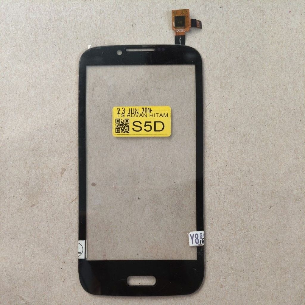 TOUCHSCREEN ADVAN S5D HITAM ORIGINAL