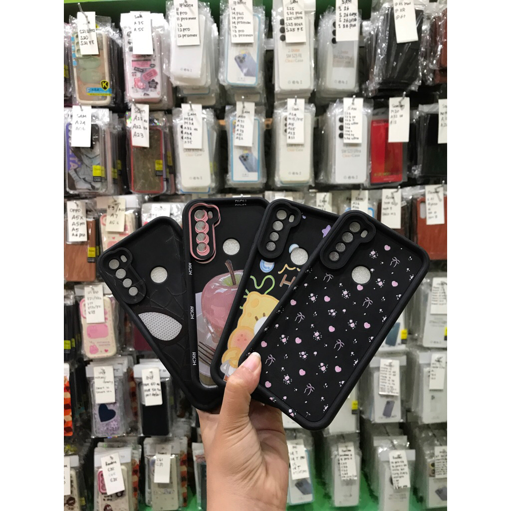 SoftCase Macaron Gambar REDMI NOTE 8