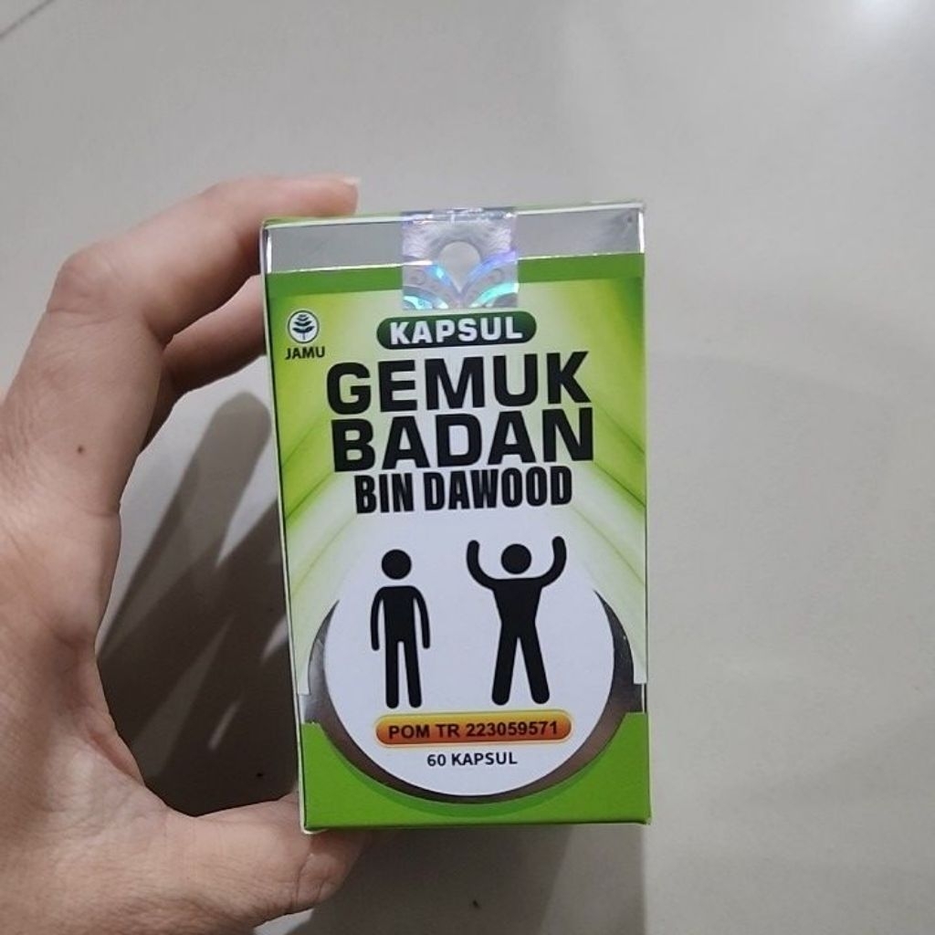 Gemuk Badan BIN DAWOOD 60 kapsul