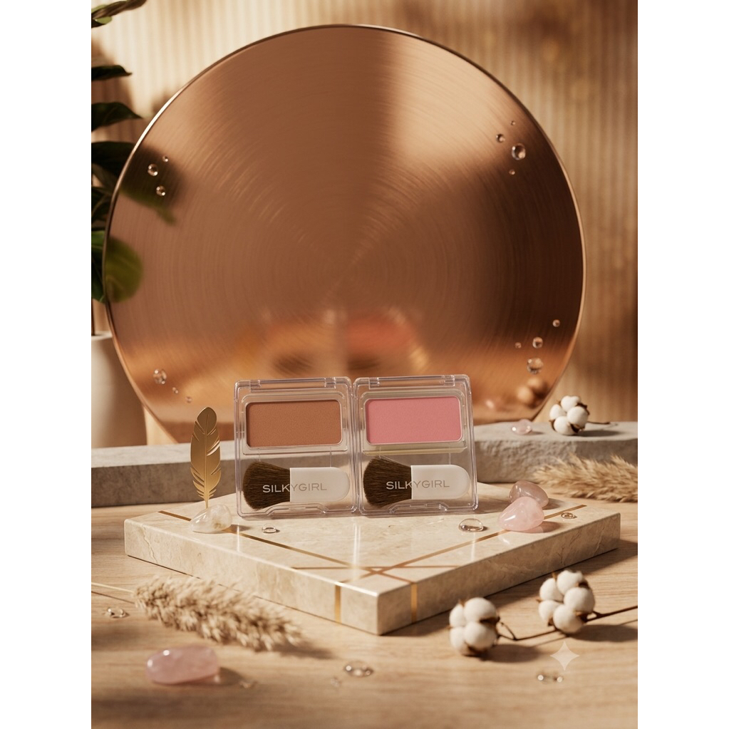 Blush on silkygril