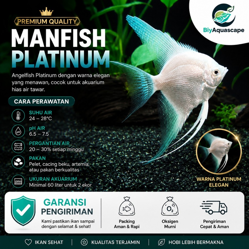 10 EKOR manfish platinum