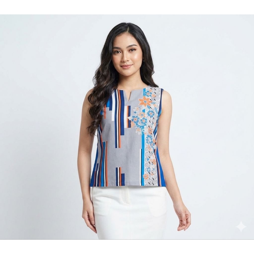 089 Batik atasan ukuran S