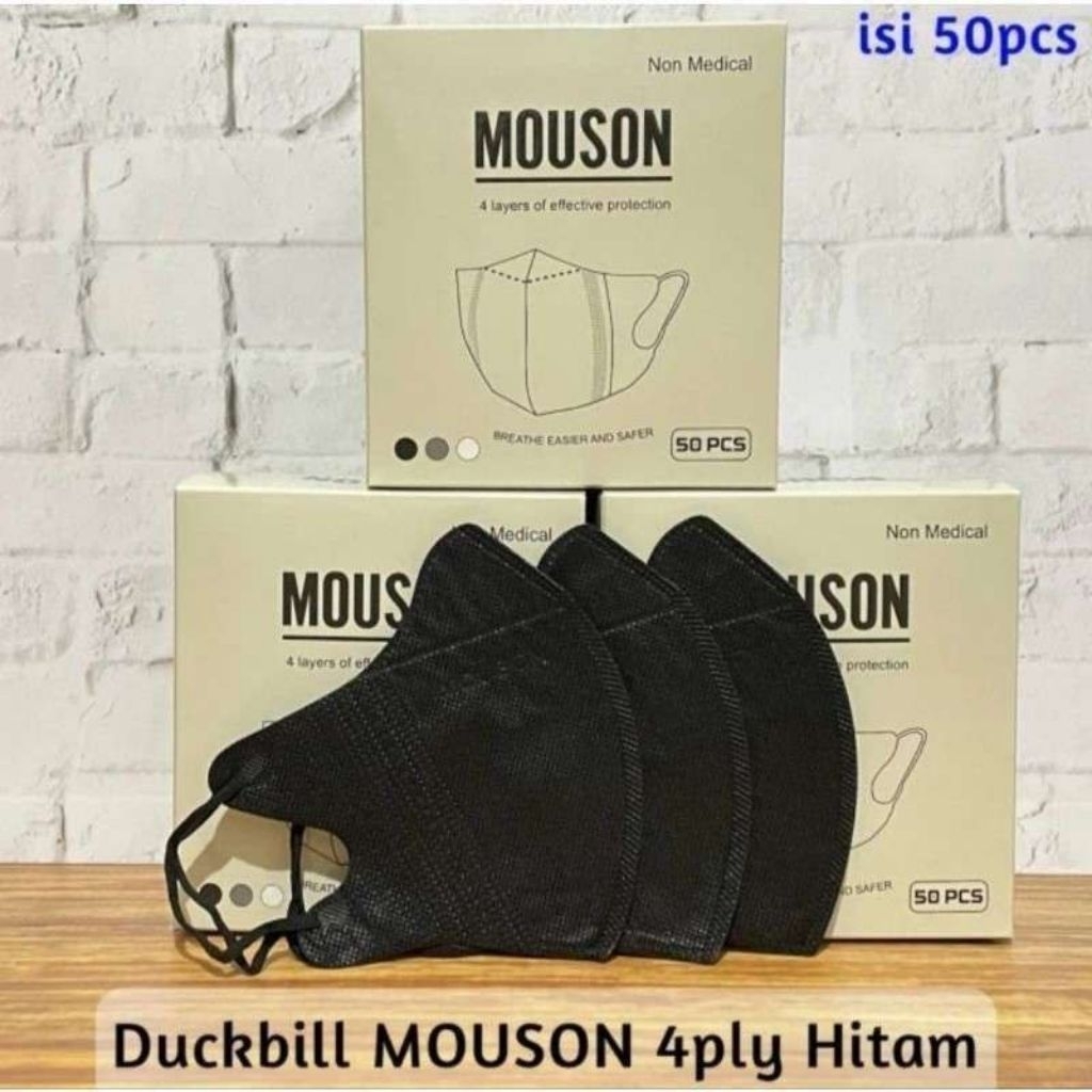 Duckbil mouson hitam