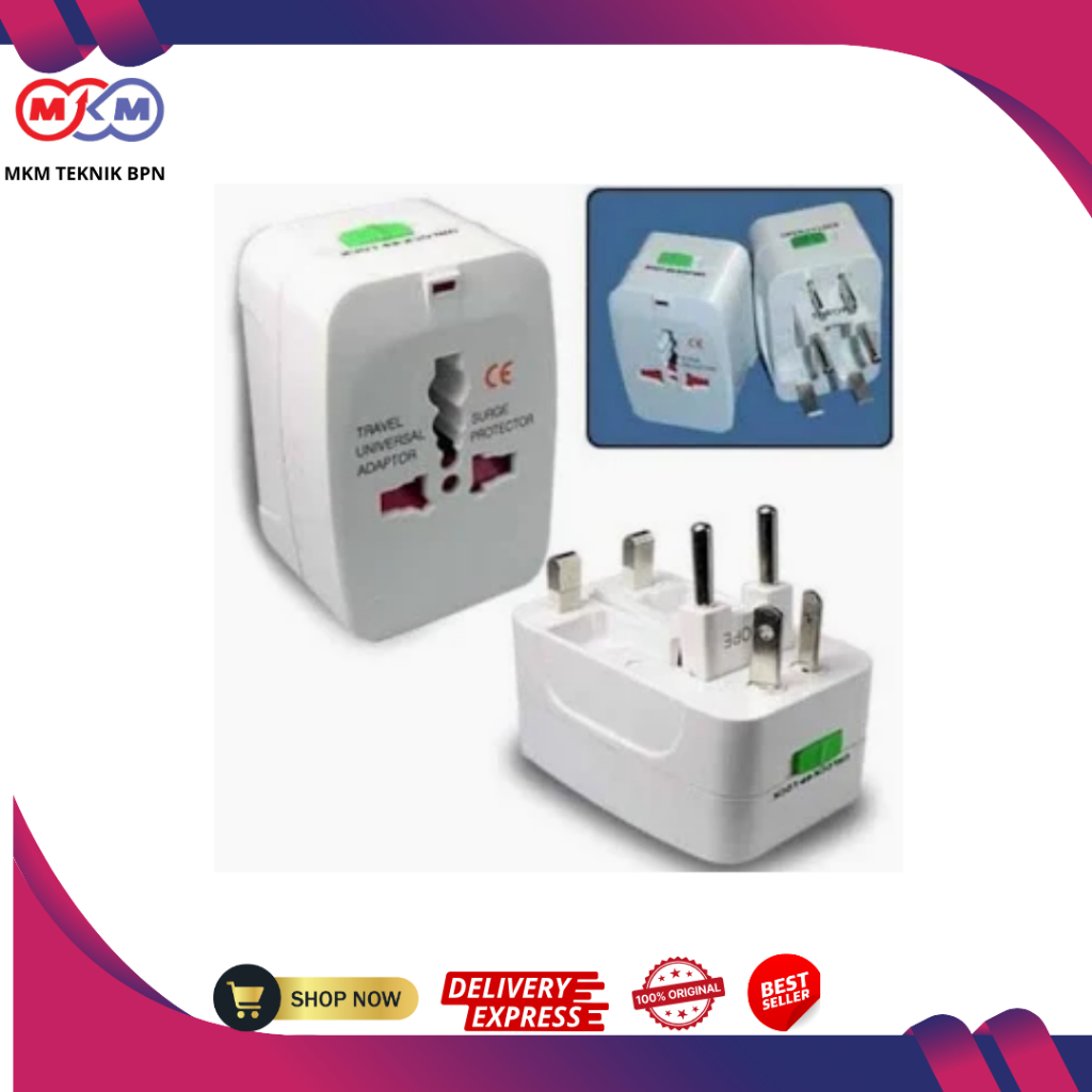Adaptor Internasional Travel Adaptor Universal