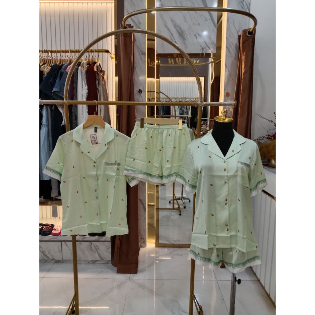 Baju tidur pineapple Import CHINA