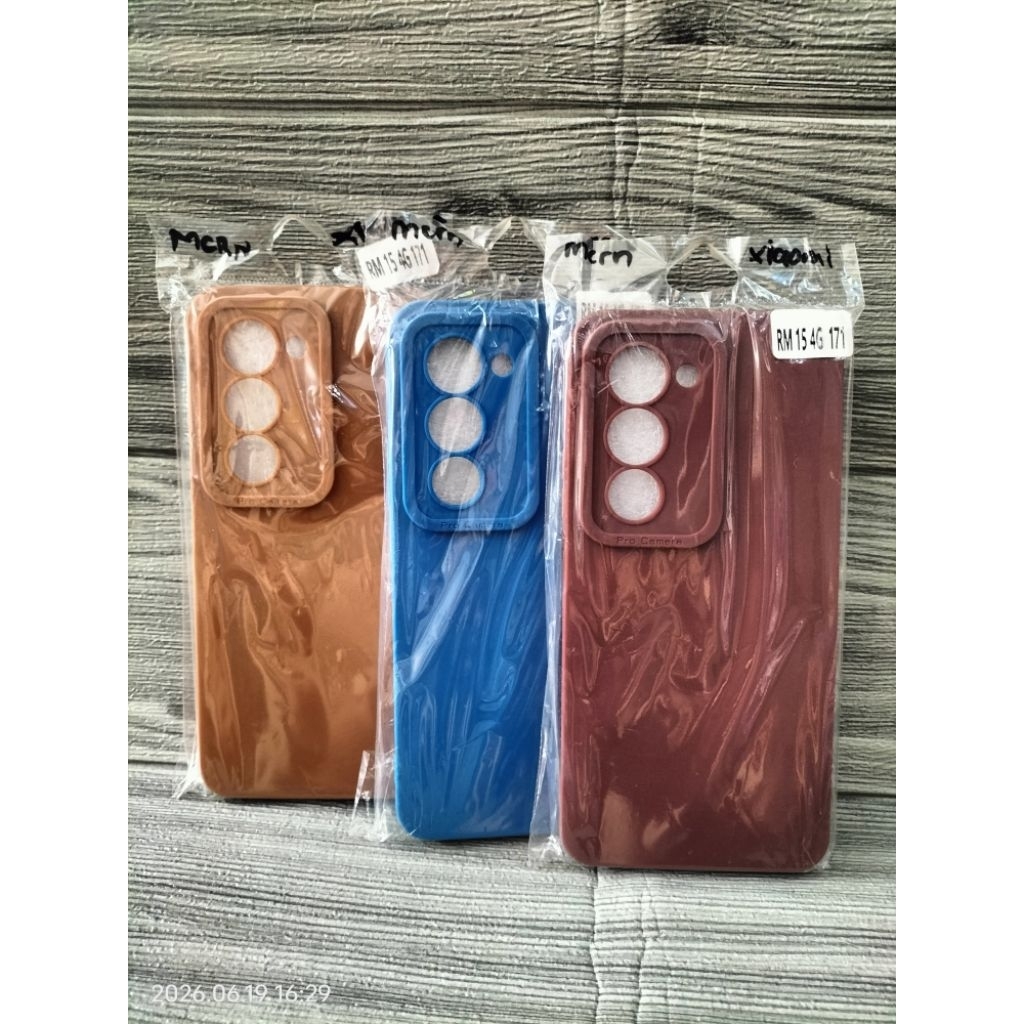 Softcase Candy Macaron Protect Camera Xiaomi Redmi 15 4G
