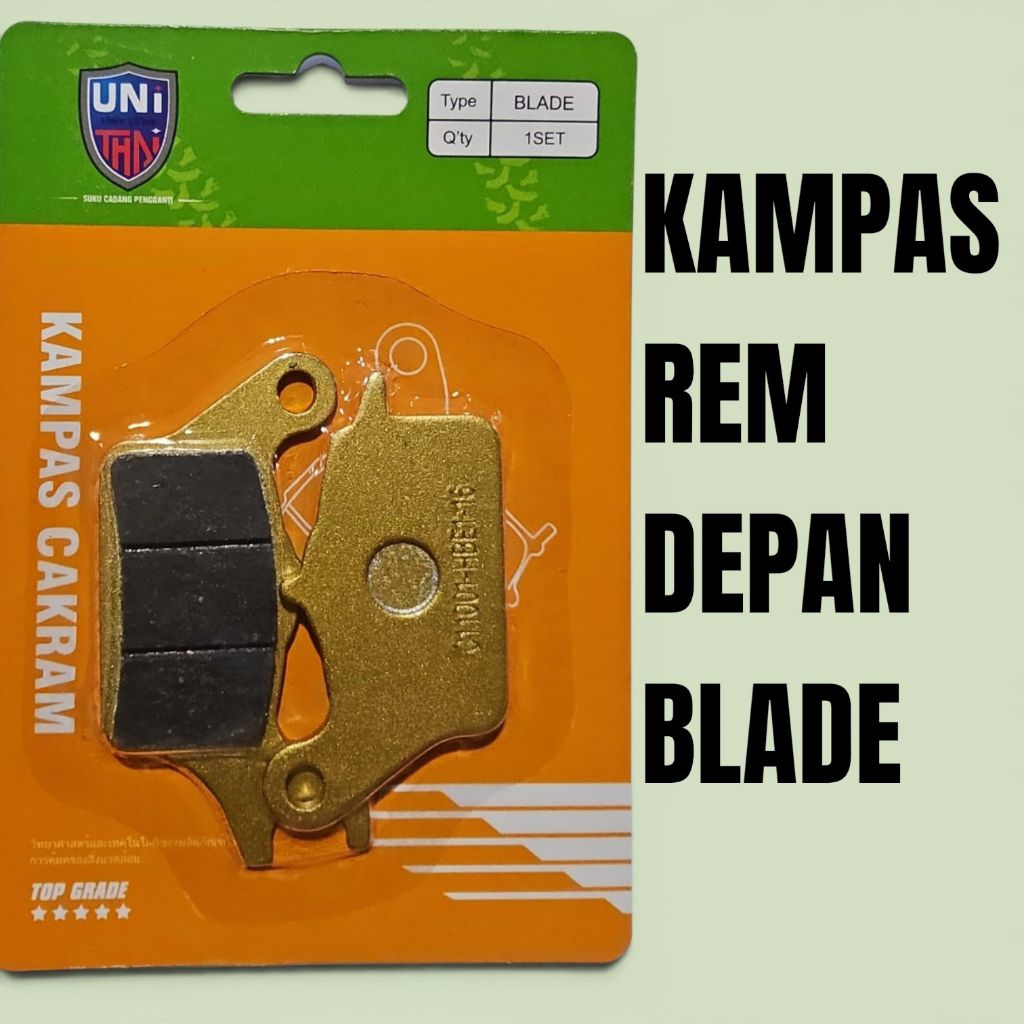 Kampas rem depan Blade