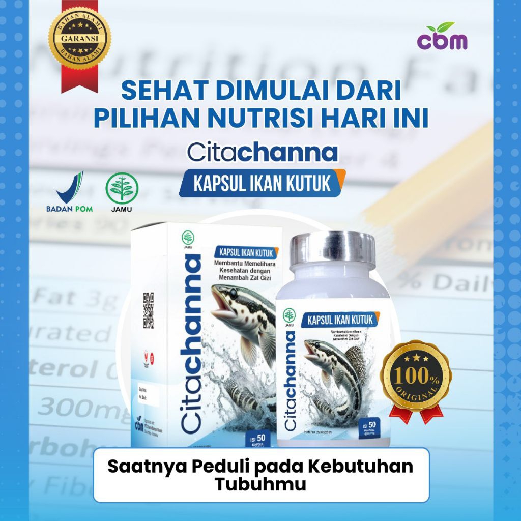 Kapsul Ikan Gabus CITACHANNA