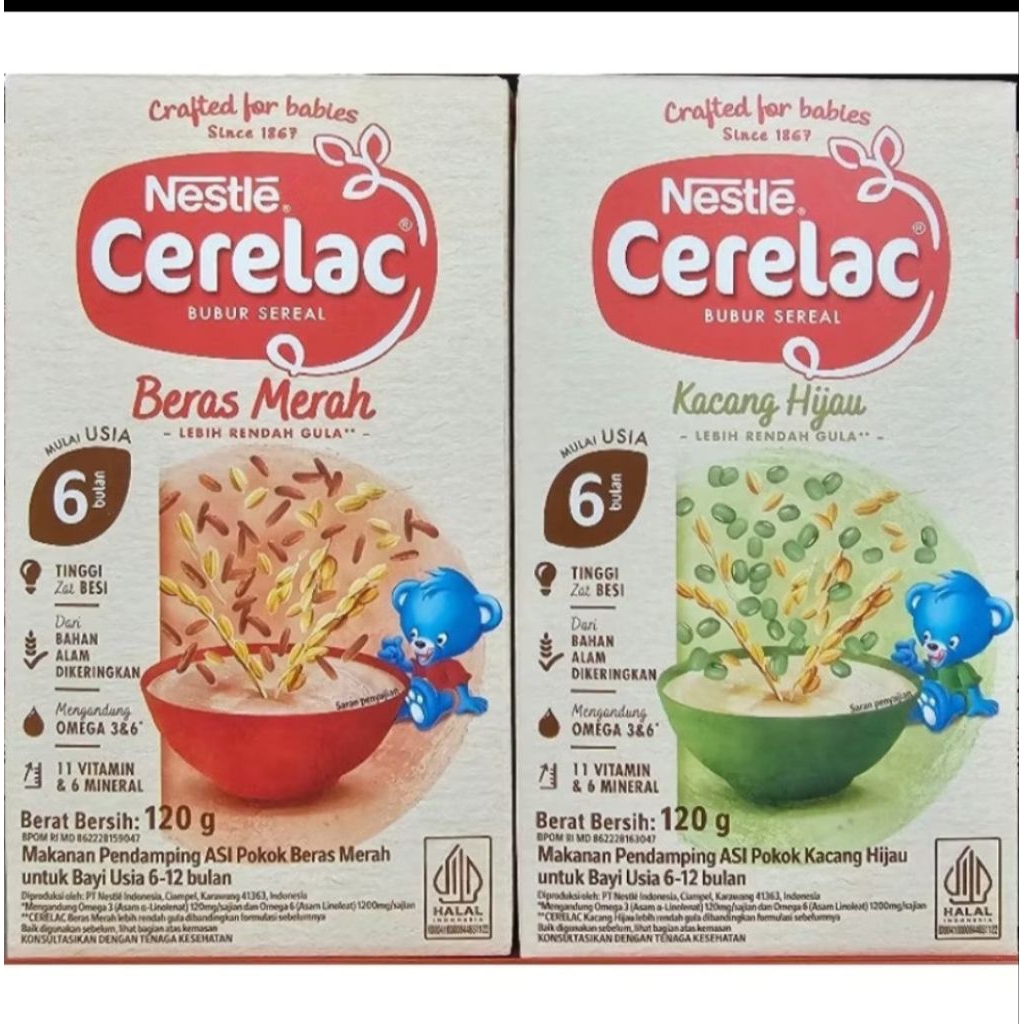 Cerelac Bubur Sereal 120 gr Box