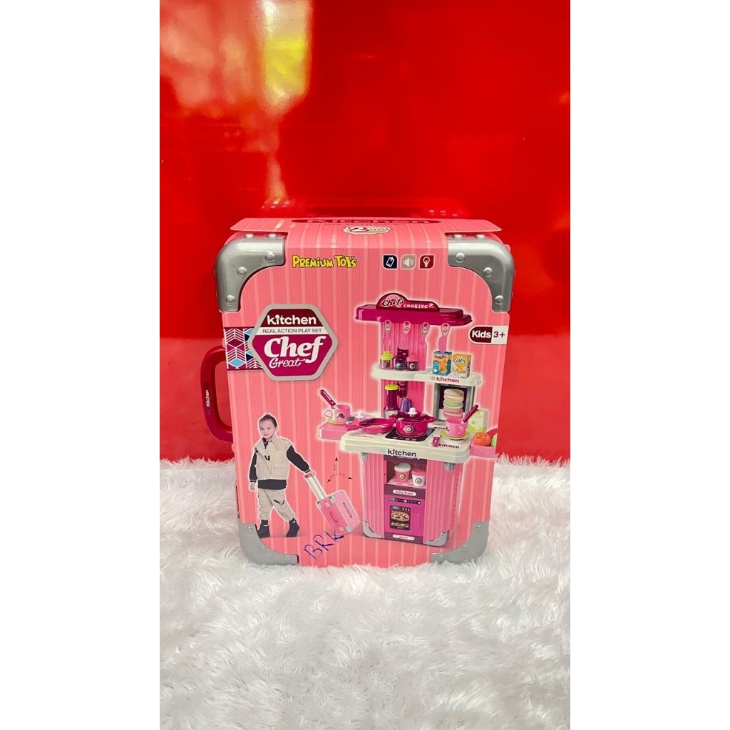 Mainan Kitchen Real Action Play Set