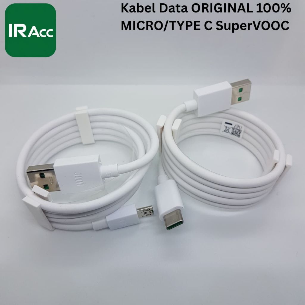 Kabel Data MICRO/TYPE C ORIGINAL 100% Support SuperVOOC OPPO