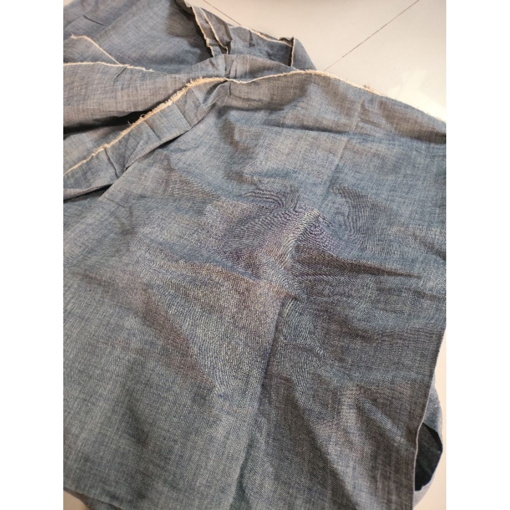 kain jeans harga per 2m