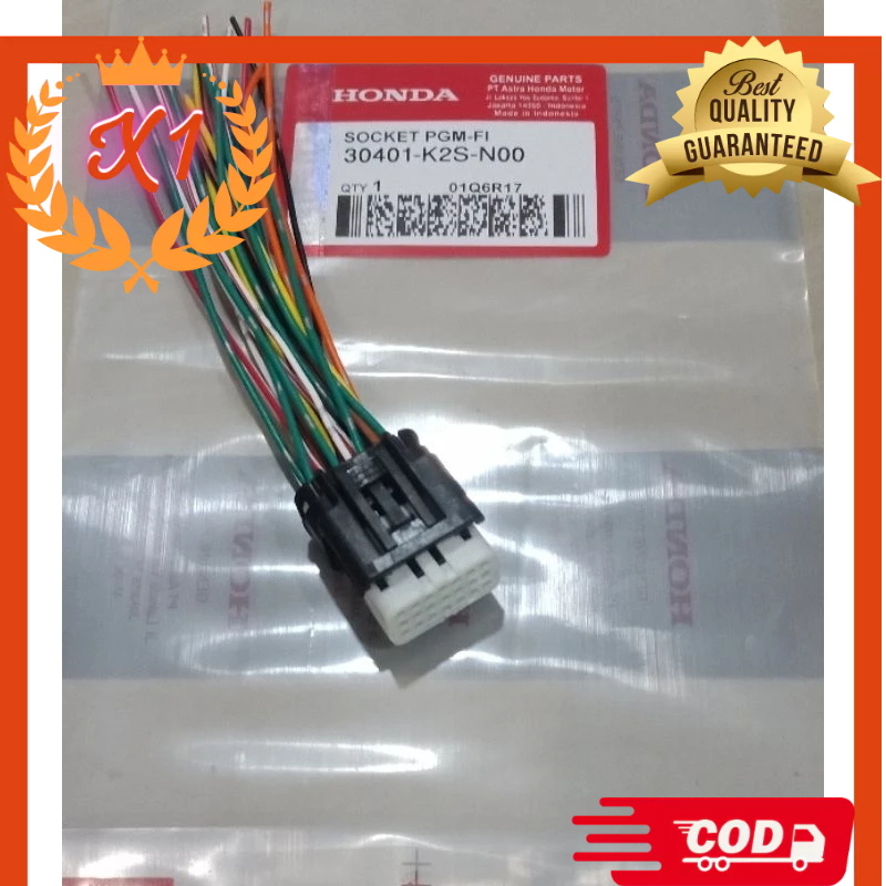 soket modul remote honda